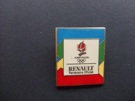 Renault sponsor Olympische Spelen Albertville